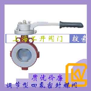 调节型四氟密封蝶阀调节型四氟密封蝶阀